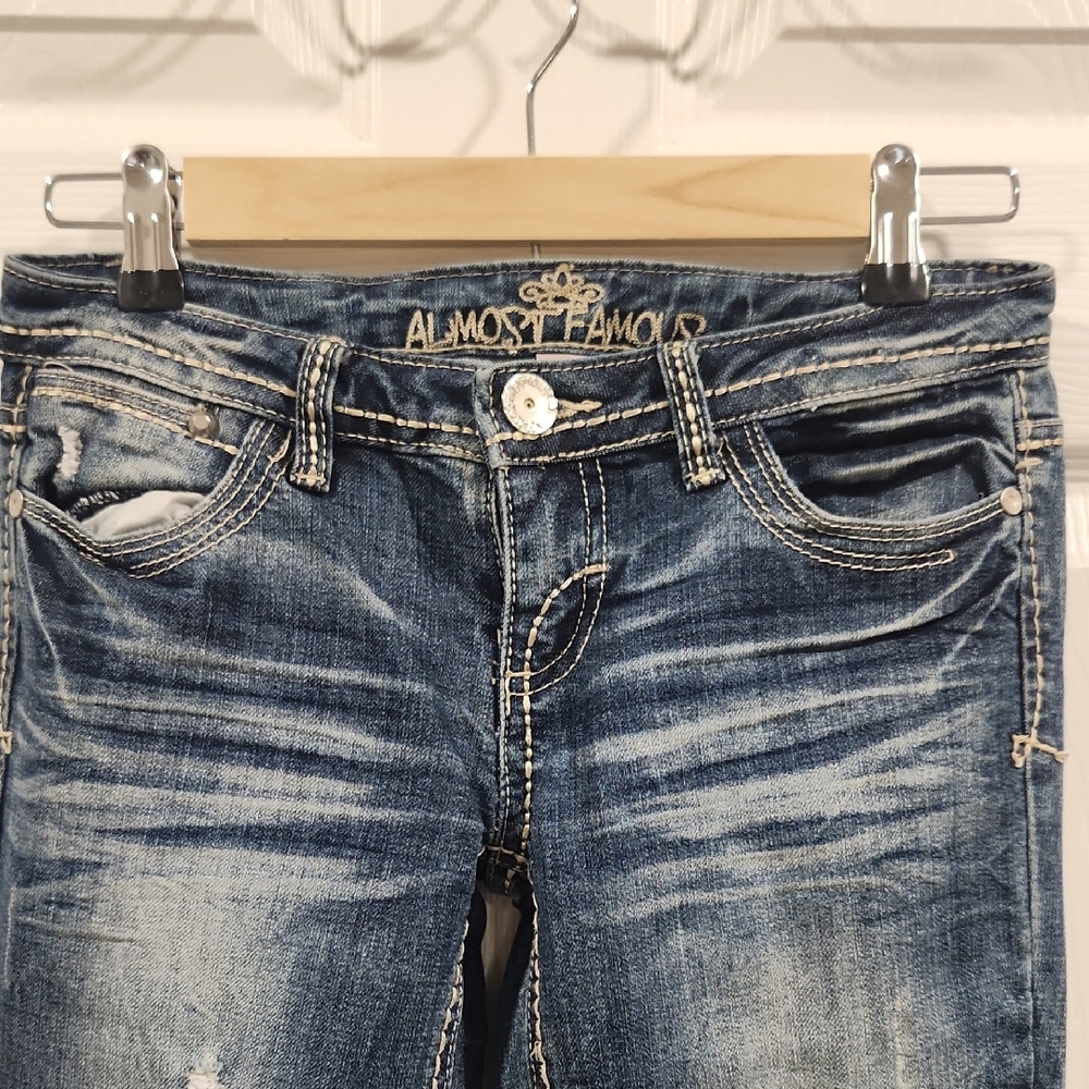 Almost Famous Women's Blue Jeans